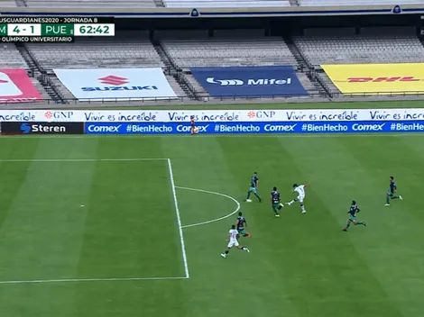 Golazo de Juan Ignacio Dinenno para Pumas