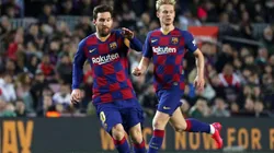 De Jong: "Estoy muy feliz de que Messi se quede"
