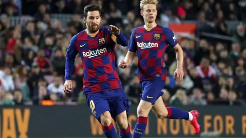 De Jong: "Estoy muy feliz de que Messi se quede"