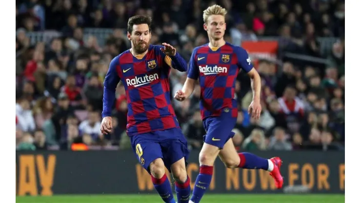 De Jong: "Estoy muy feliz de que Messi se quede"