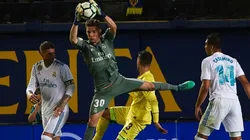 Luca Zidane durante su paso por Real Madrid.