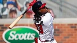 Ronald Acuña Jr., estrella de los Braves (Getty Images)