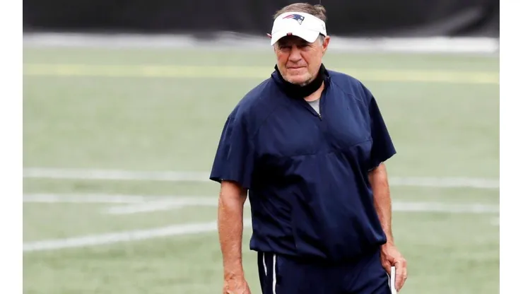 Bill Belichick no confirma titularidad de Cam Newton | Foto: Getty Images