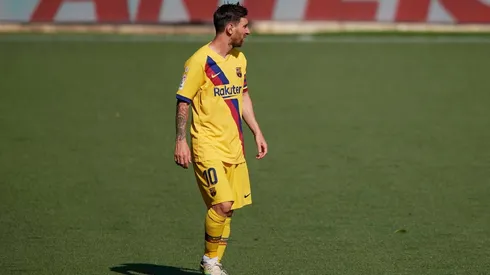 Foto de Lionel Messi, jugador de Barcelona.