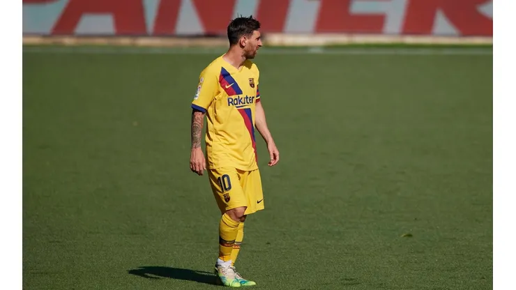Foto de Lionel Messi, jugador de Barcelona.