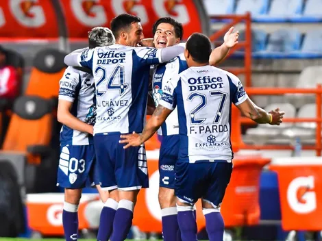Víctor Dávila lidera Pachuca para supera a un pobre Atlético de San Luis