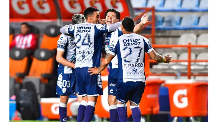 Víctor Dávila lidera Pachuca para supera a un pobre Atlético de San Luis