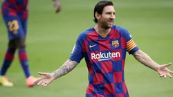 Foto de Lionel Messi, jugador de Barcelona.