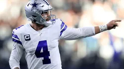 Dak Prescott, quarterback de los Cowboys (Getty Images)