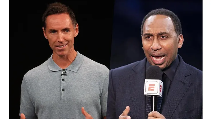 Steve Nash y Stephen Smith (Getty)