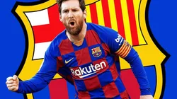 Foto de Lionel Messi, jugador de Barcelona.