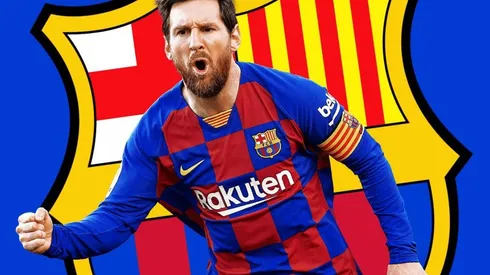 Foto de Lionel Messi, jugador de Barcelona.