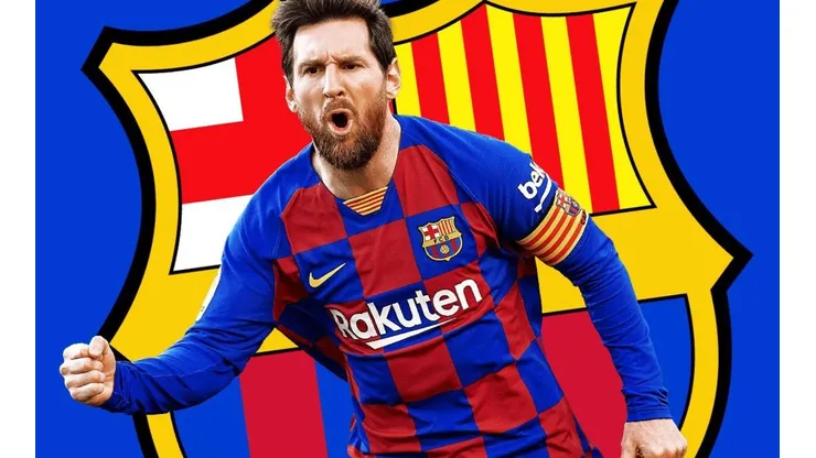 Foto de Lionel Messi, jugador de Barcelona.