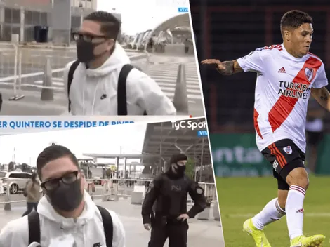 Juanfer Quintero: "Fui feliz con los hinchas de River"