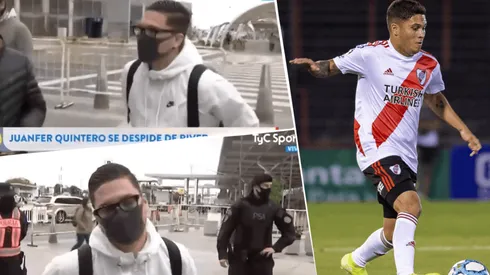 Foto de Juanfer Quintero, exjugador de River.