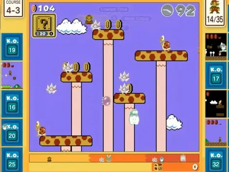 Super Mario Bros.35 convierte el juego clásico en un nuevo Battle Royale para Switch