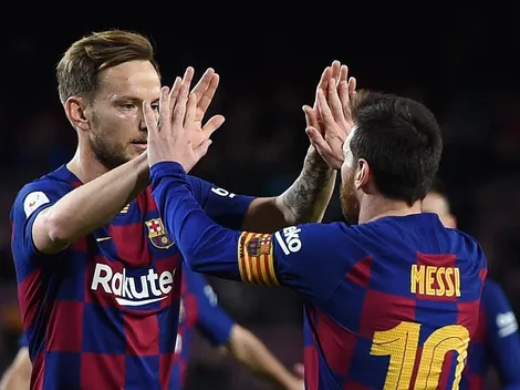 Rakitić sueña con Messi en Sevilla: "Seguro podemos hacerle un lugar aquí"