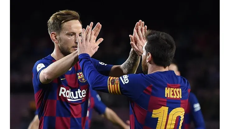 Rakitić sueña con Messi en Sevilla: "Seguro podemos hacerle un lugar aquí"