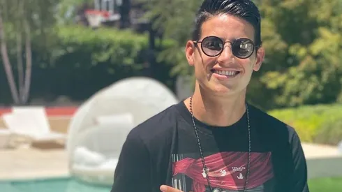 Cazan a James Rodríguez llegando a los exámenes médicos con Everton