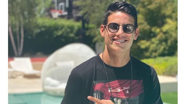 Cazan a James Rodríguez llegando a los exámenes médicos con Everton