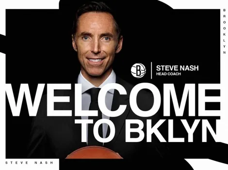 Brooklyn Nets sorprende y contrata a Steve Nash como su nuevo entrenador