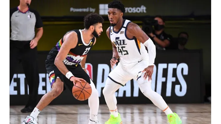 Jamal Murray y Donovan Mitchell, para siempre en la historia de NBA | Foto: Getty Images