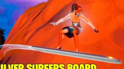 Descubren insólito glitch en la habilidad mítica de Silver Surf en Fortnite