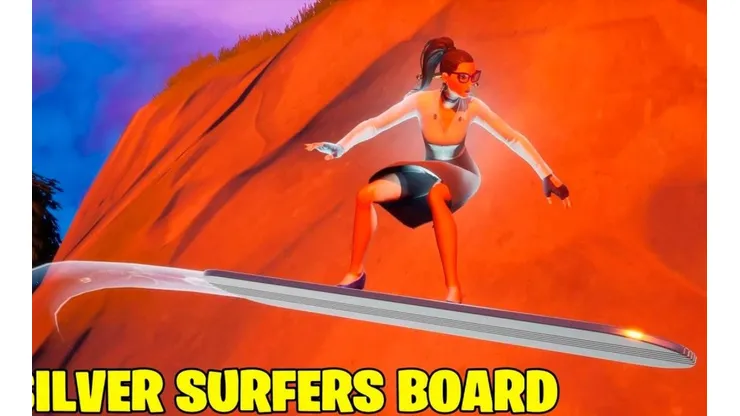Descubren insólito glitch en la habilidad mítica de Silver Surf en Fortnite
