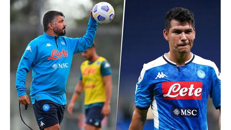Gennaro Gattuso tendrá en cuenta a Lozano para la siguiente temporada.