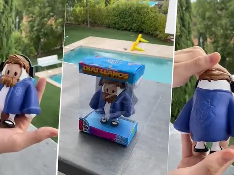 Ibai recibió su skin de Fall Guys ¡pero en la vida real!