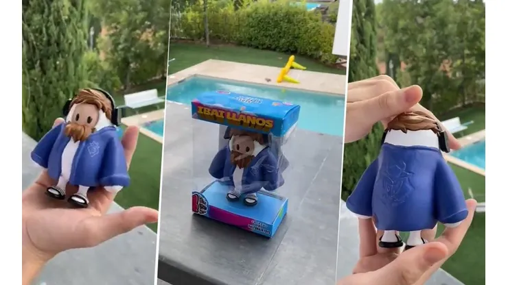 Ibai recibió su skin de Fall Guys ¡pero en la vida real!