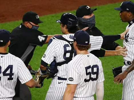 New York Yankees y Tampa Bay Rays vacían las bancas por culpa de Aroldis Chapman