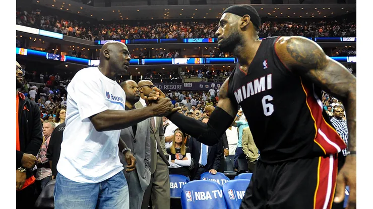 Michael Jordan y LeBron James (Getty Images)