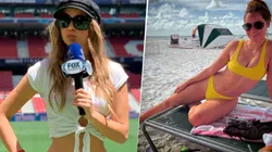 Vero Rodríguez subió una foto con un suéter de Pumas.