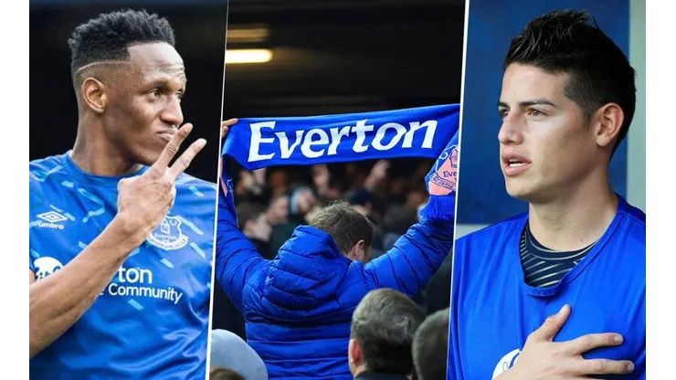 ¿Le harán una igual a James? La canción de los hinchas del Everton a Yerry Mina