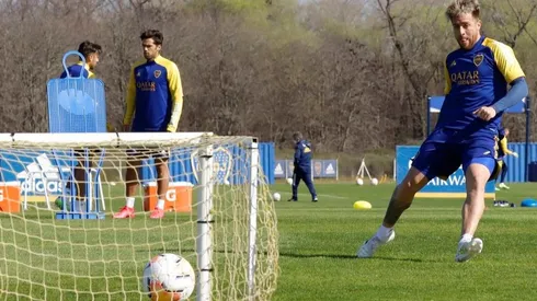 Boca debió suspender sus entrenamientos.