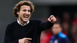 Diego Forlán durante su paso por Peñarol.