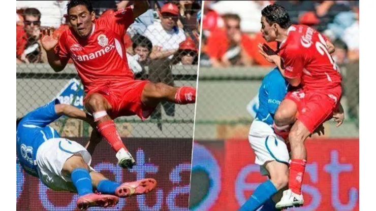 El recordado choque entre Villaluz y Cruzalta (Getty Images)