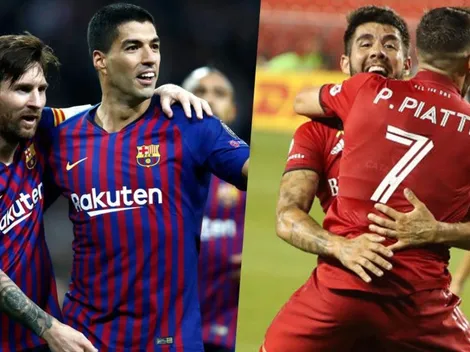 Dos jugadores de Toronto FC quisieron imitar a Messi y Suárez, pero les salió mal
