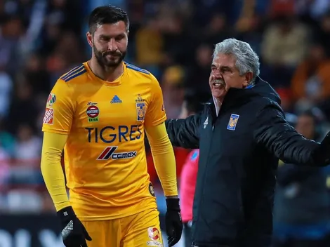 Gignac presentó una molestia y Tuca paró un once sin él