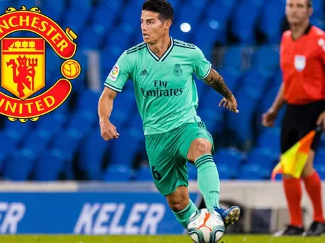 ¿Qué pasó con el supuesto negocio Man. United-Madrid por James Rodríguez?