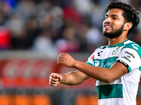 Eduardo Aguirre se mostró feliz por renovar su vínculo con Santos Laguna