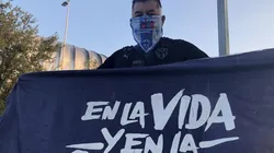 Roberto Rodríguez, el fanático de Rayados.