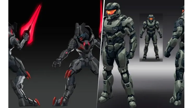 Los dos artes que filtran un nuevo personaje y una nueva armadura Spartan para Halo: Infinite.