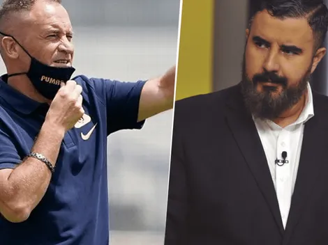 Pumas: la advertencia de Álvaro Morales a Andrés Lillini