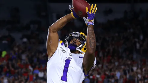 Ja'Marr Chase, receptor de LSU (Getty Images)