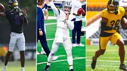 Ravens, Cowboys y Steelers en los campos de entrenamiento (@stellers, @dallascowboys y Getty Images)