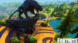 Fortnite y su homenaje a Black Panther: ¡Nuevo monumento en la isla!