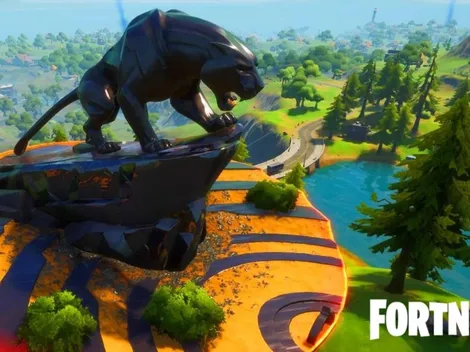 Fortnite y su homenaje a Black Panther: ¡Nuevo monumento en la isla!