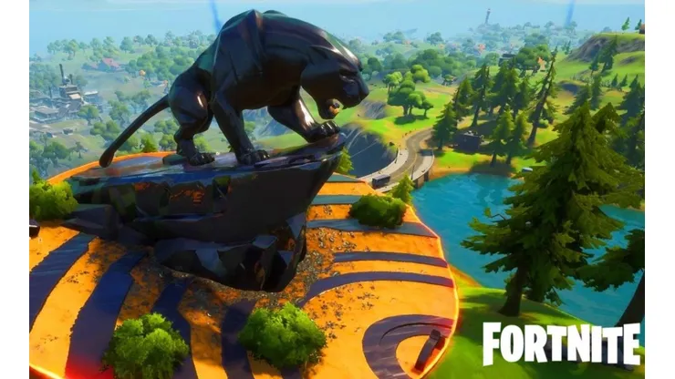 Fortnite y su homenaje a Black Panther: ¡Nuevo monumento en la isla!